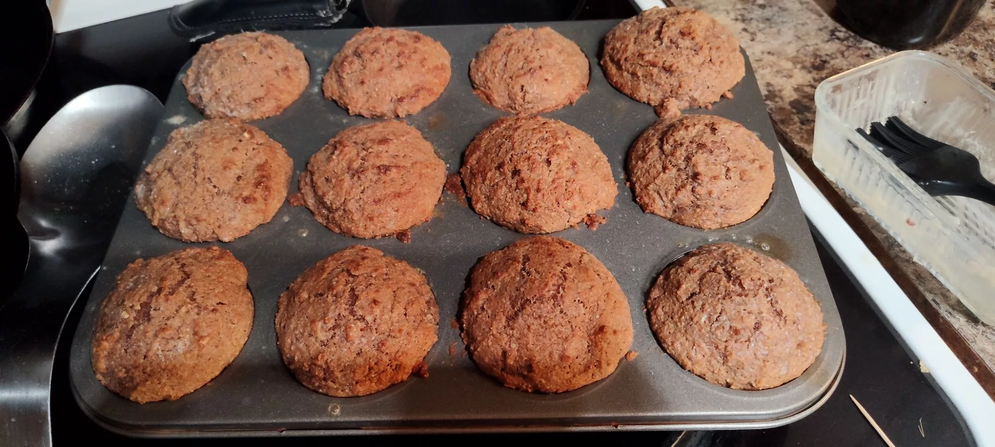 High-Fiber & Protein Bran Muffins